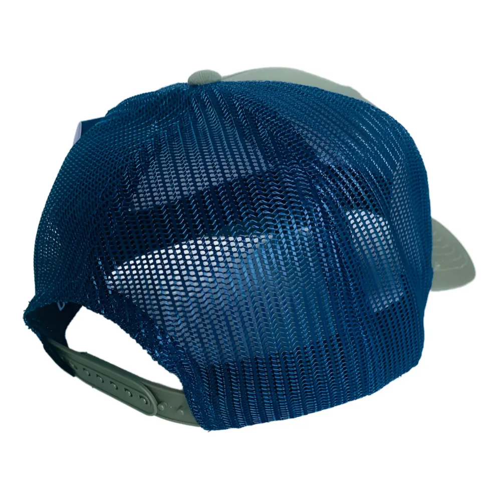 Gorro Shimano Verde/Azul con Malla Ajustable