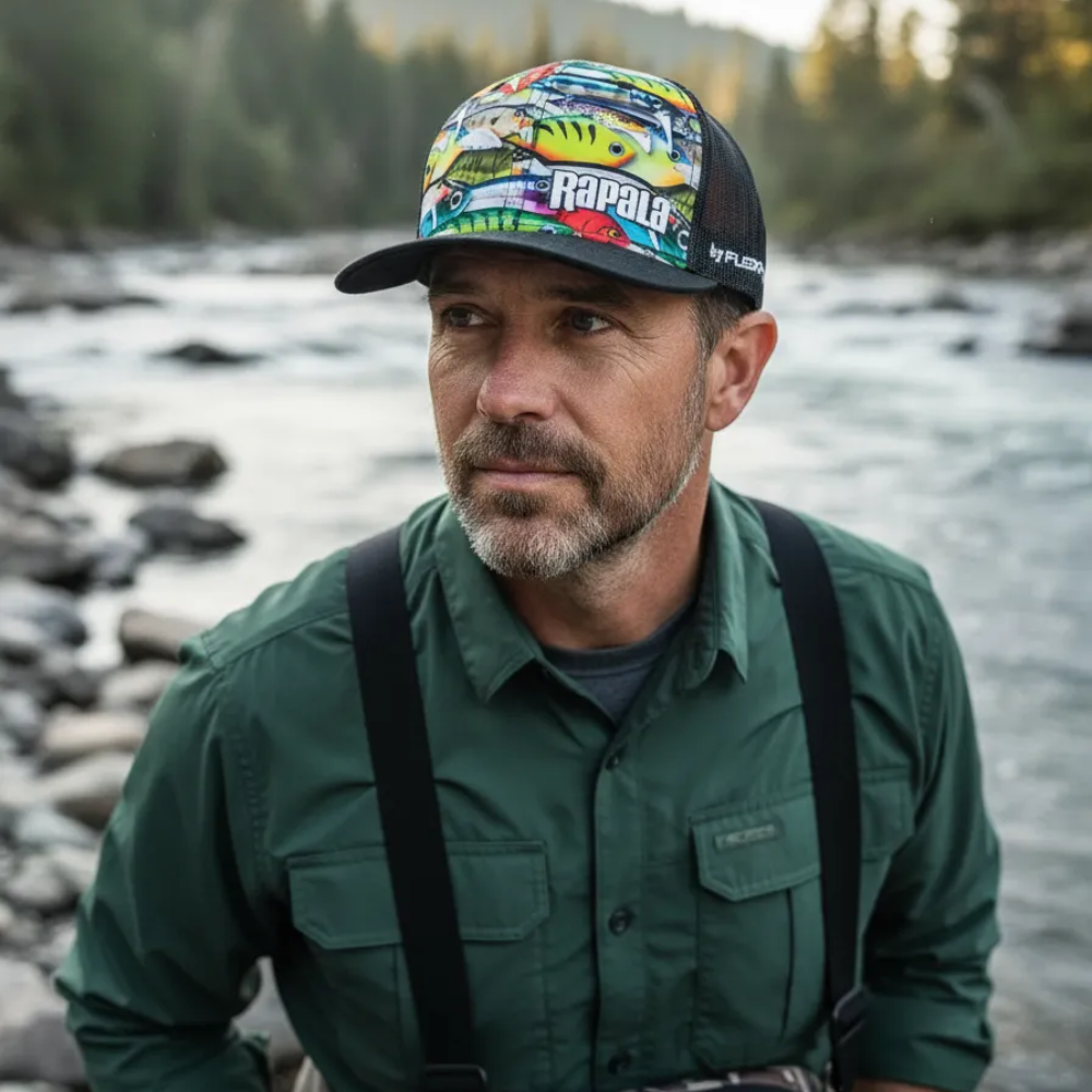 Gorro Rapala Lures Retro – Estilo único para verdaderos fanáticos de la pesca