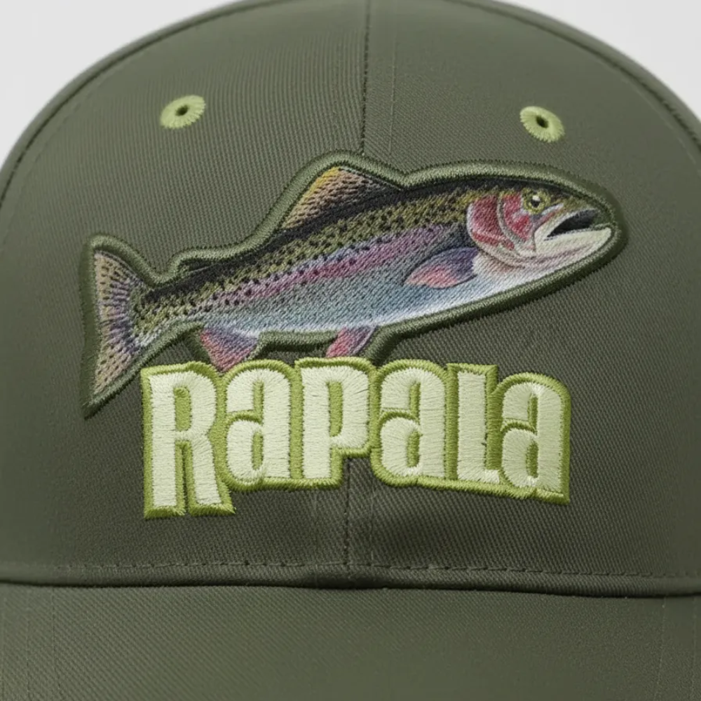 Gorro Rapala Trucha Verde – Estilo outdoor con identidad de pesca