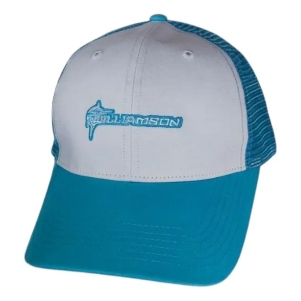 Gorra Williamson Celeste/Blanco – Frescura y estilo para tus jornadas