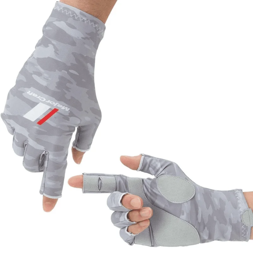 Guantes UV Major Craft – Protección Solar y Máximo Confort para la Pesca