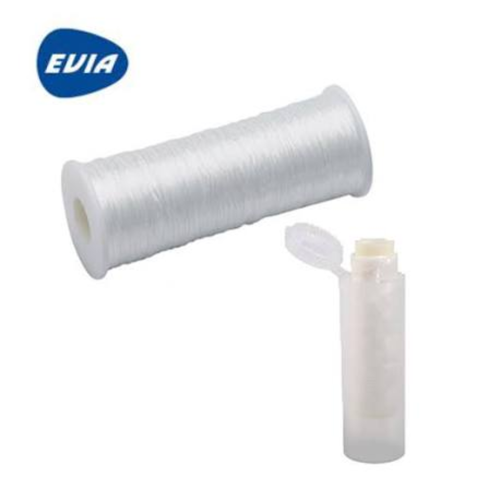 Hilo Elástico Evia Clear – Sujeción Perfecta para Carnadas Naturales