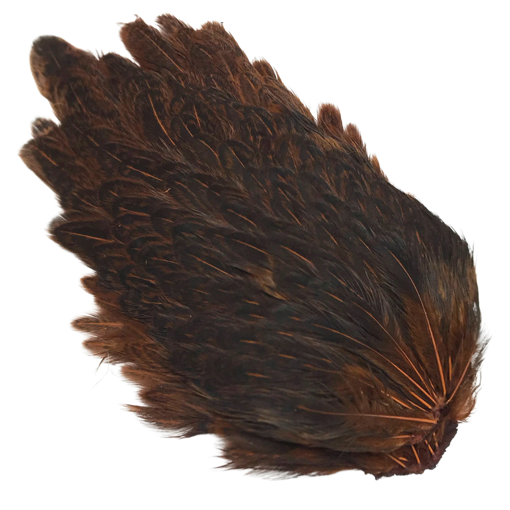 India Hen Back Hareline – Plumas naturales para moscas más realistas