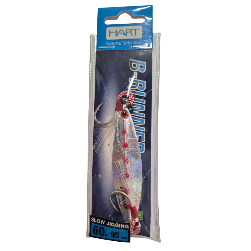 Jig Hart B-Runner 60 g – Acción letal para slow jigging