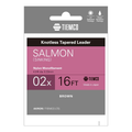 Leader Tiemco Salmon Sinking 16 ft – Leader Hundible para Pesca de Salmones