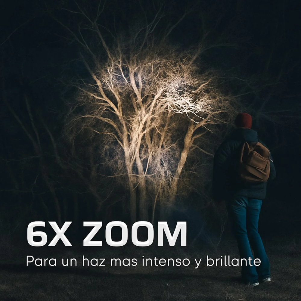 Linterna NEBO Davinci 1000 Lúmenes – Potencia profesional y máxima autonomía