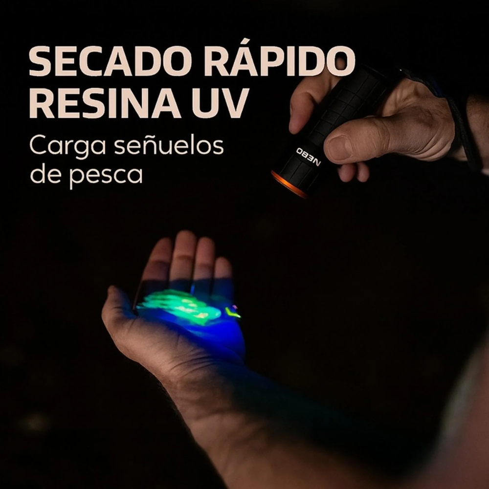 Linterna Torchy UV BlackLight – Descubre lo invisible con tecnología UV-A