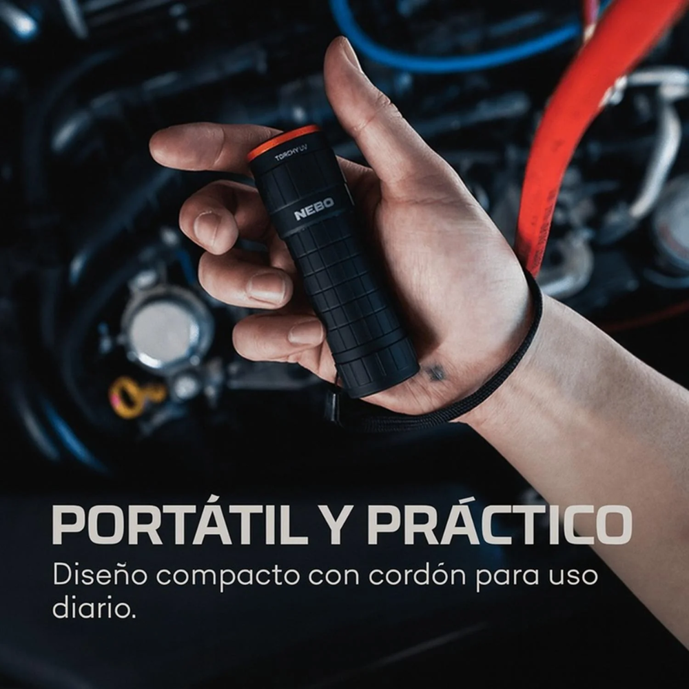 Linterna Torchy UV BlackLight – Descubre lo invisible con tecnología UV-A