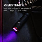 Linterna Torchy UV BlackLight – Descubre lo invisible con tecnología UV-A