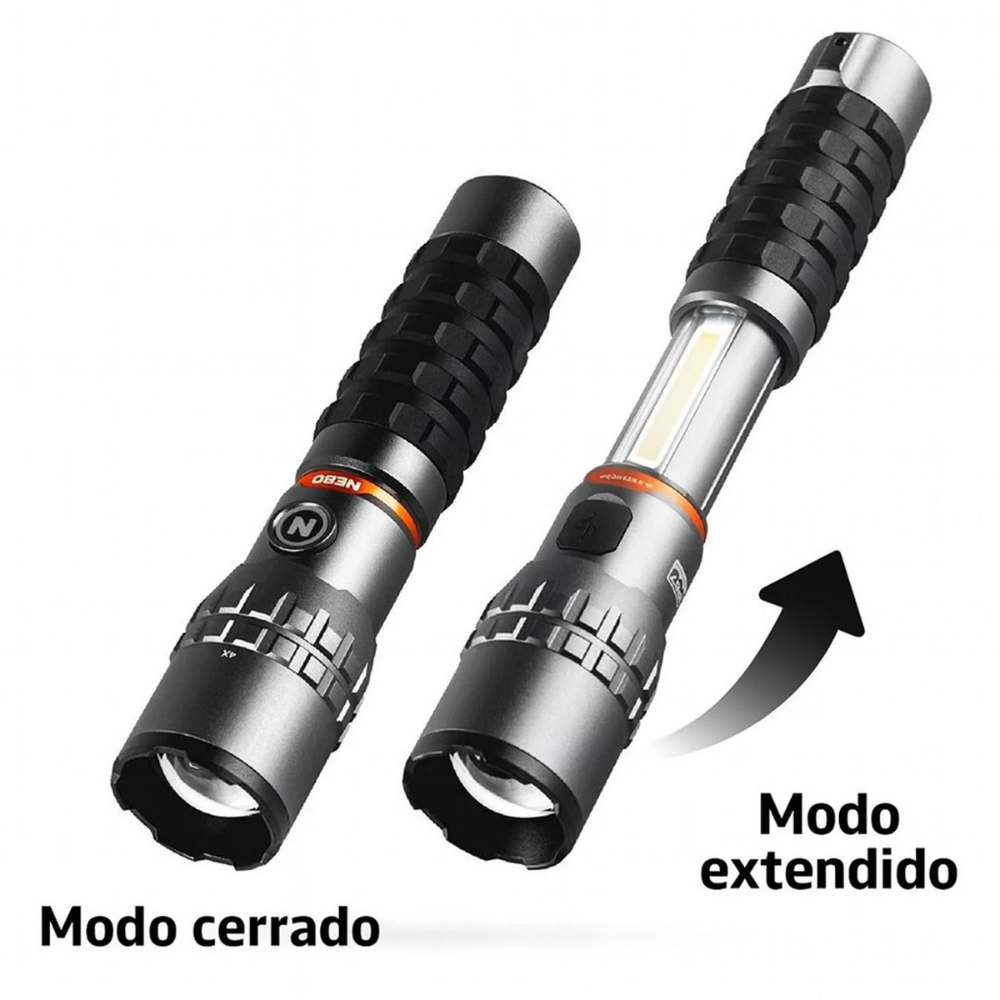 Linterna Nebo Slyde King 2K – Potencia extrema y máxima versatilidad