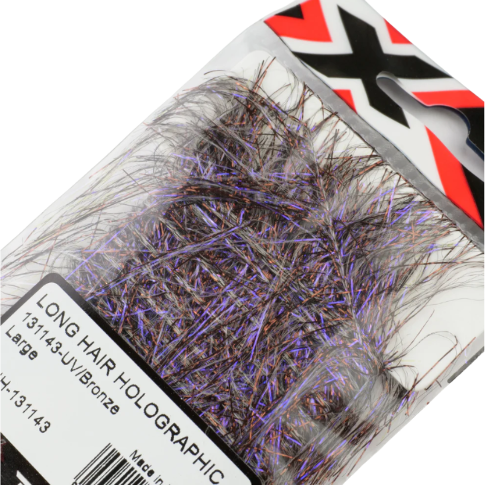 Long Hair Holographic Textreme – Brillo intenso y movimiento para streamers irresistibles
