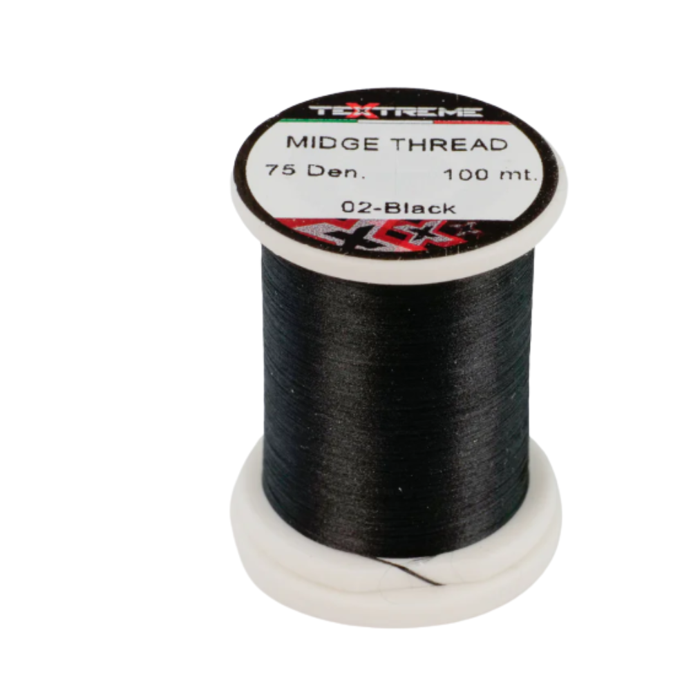 Midge Thread Textreme 75 Den – Precisión extrema para microatados