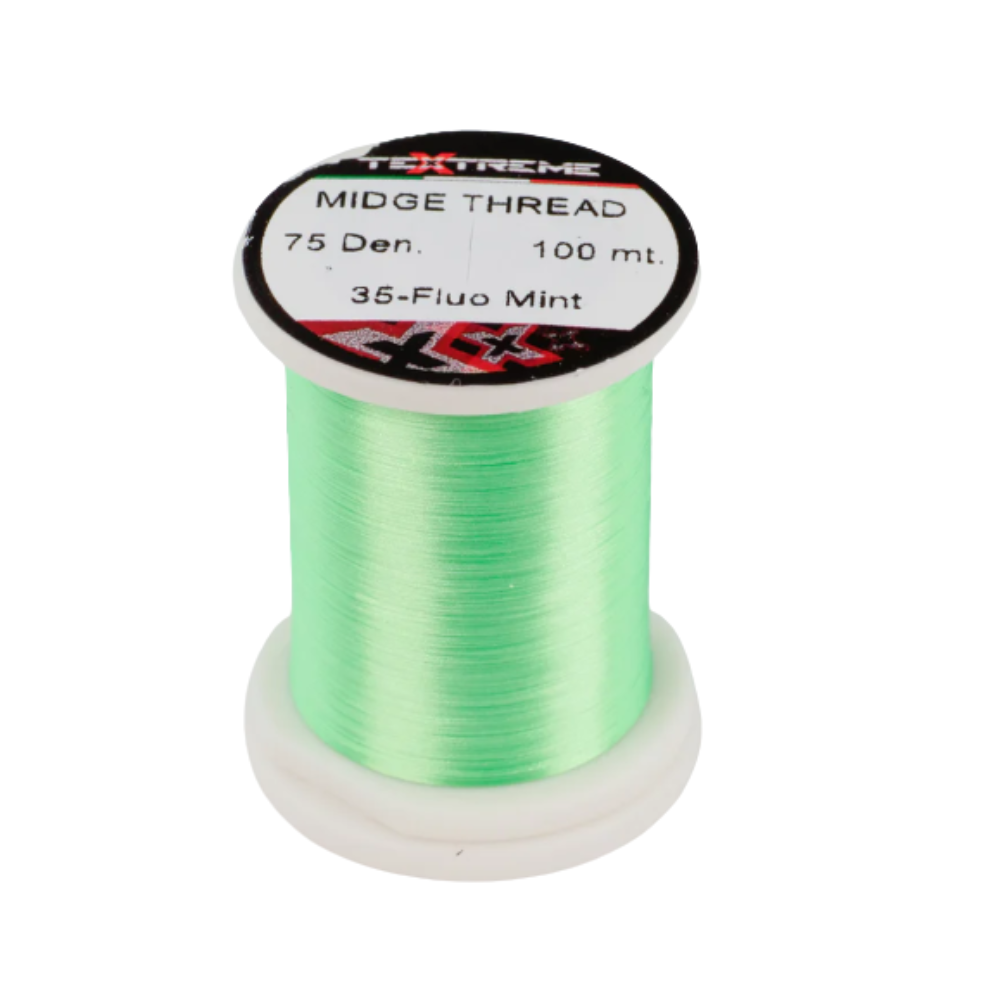 Midge Thread Textreme 75 Den – Precisión extrema para microatados