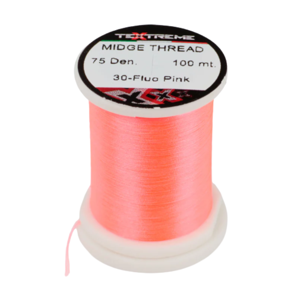 Midge Thread Textreme 75 Den – Precisión extrema para microatados