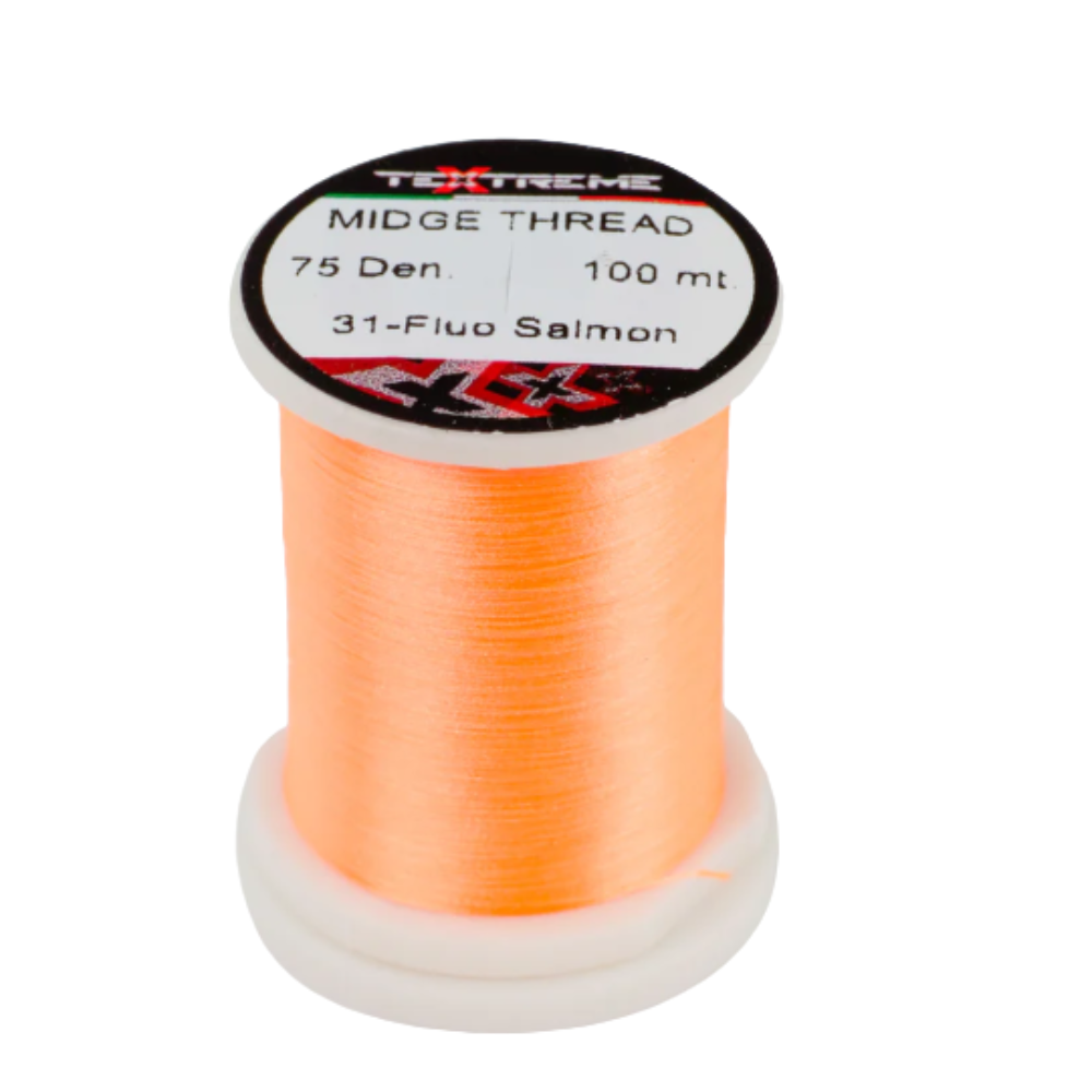 Midge Thread Textreme 75 Den – Precisión extrema para microatados