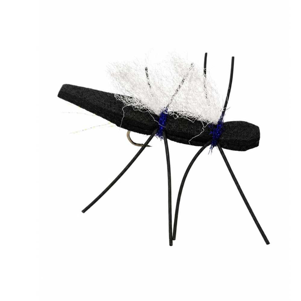 Mosca Chubby Chernobyl Black – Flotabilidad extrema y máxima visibilidad