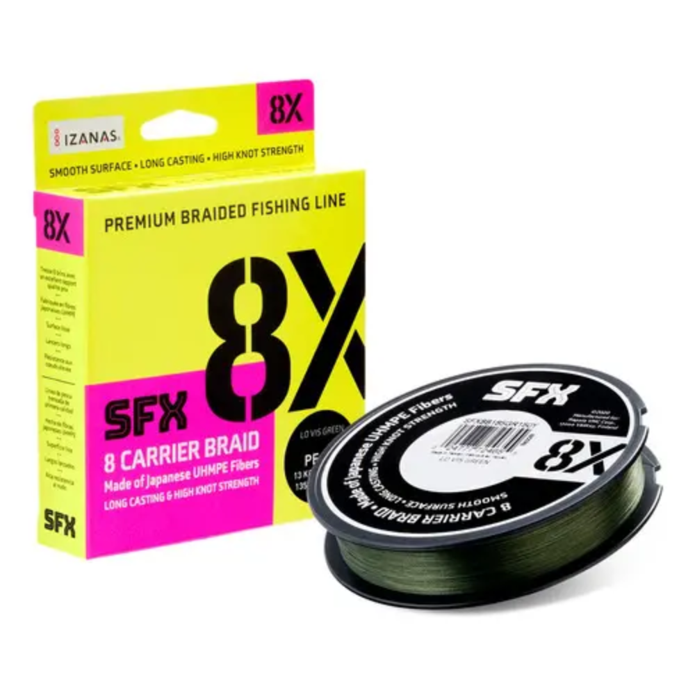 Multifilamento Sufix 8X Premium 270 m – Suavidad extrema y tecnología Izanas