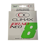 Multifilamento Climax iBraid Neo 8X 135 m Verde Flúor – Trenzado HMPE con PTFE