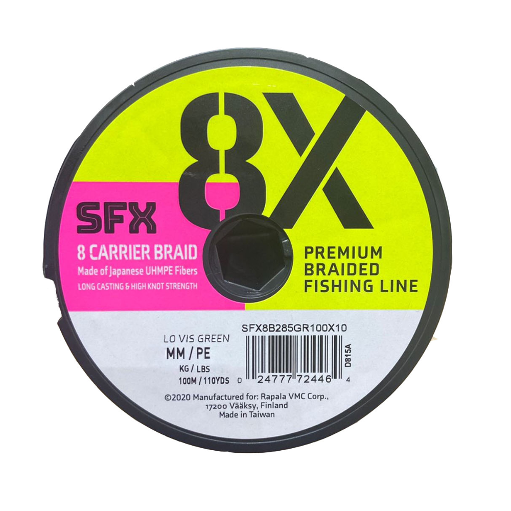Línea Multifilamento Sufix SFX 8X 100 m