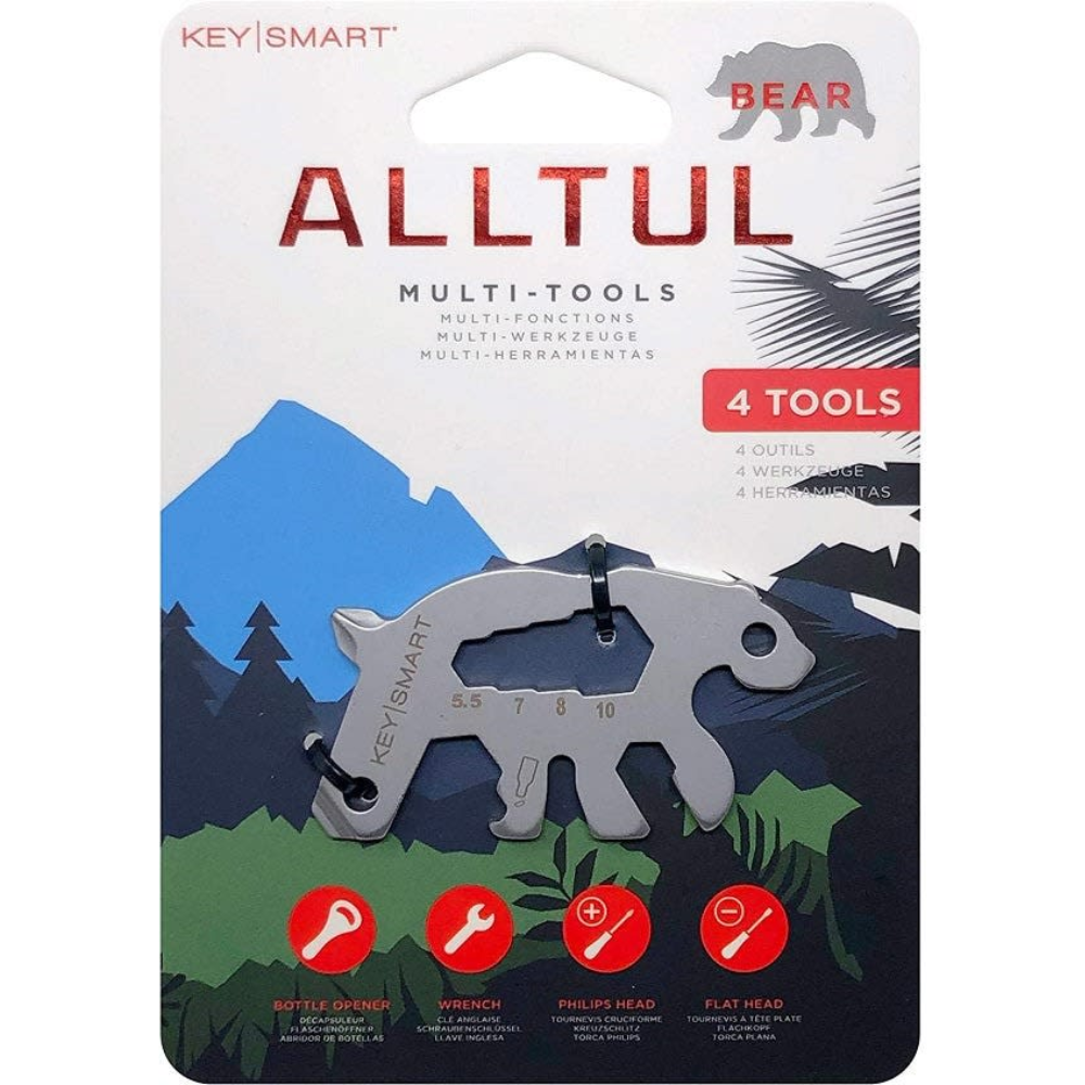 Multiherramienta Llavero AllTul Oso KeySmart – Compacta, resistente y siempre contigo
