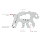 Multiherramienta Llavero AllTul Oso KeySmart – Compacta, resistente y siempre contigo