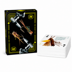 Naipes RIO Flies – 54 Cartas con Patrones de Moscas RIO