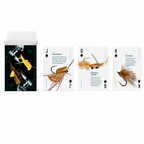 Naipes RIO Flies – 54 Cartas con Patrones de Moscas RIO