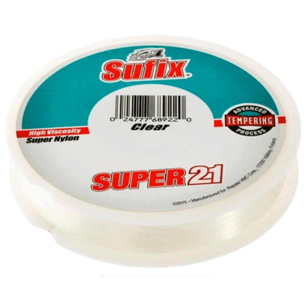 Nylon Sufix Super 21® – Baja elasticidad y máxima sensibilidad