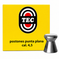 Postón TEC Match 4.5 mm Punta Plana – Precisión y control para tiro deportivo
