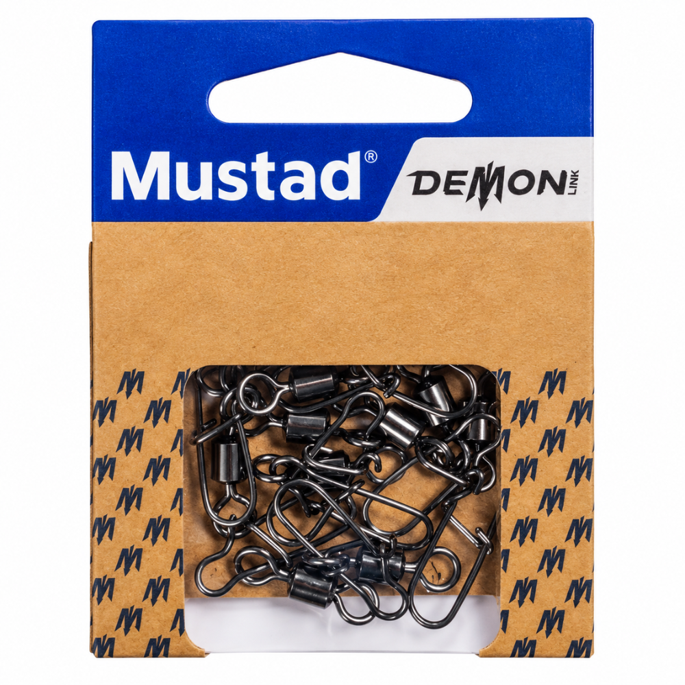 Power Swivel with Duo Lock Snap Mustad – 10 Unidades