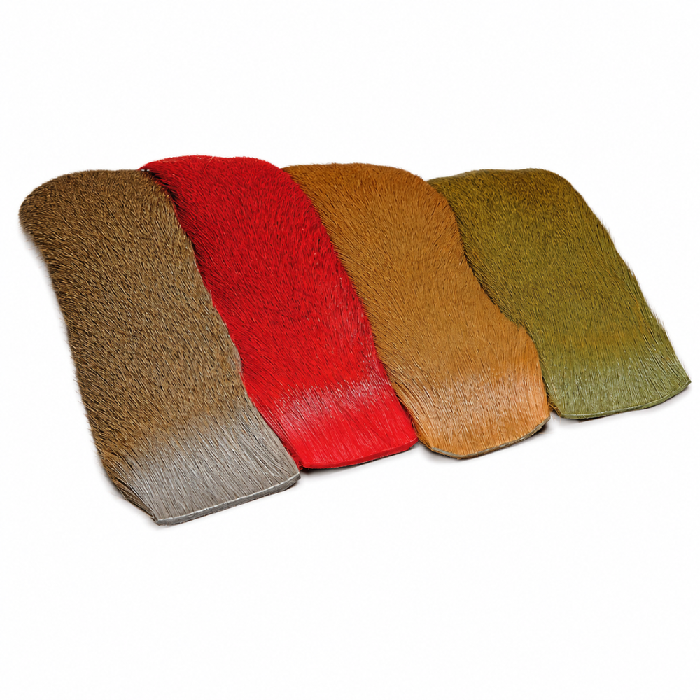 Premo Deer Hair Strip Hareline – Pelo natural ideal para streamers y spinning deer hair