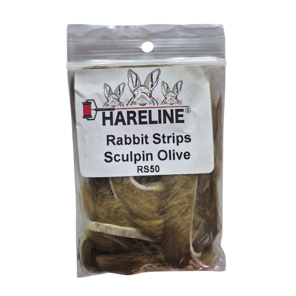 Rabbit Strips Hareline – Movimiento natural y máxima acción para streamers