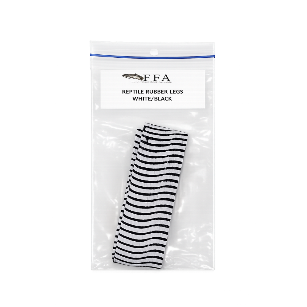 Reptile Rubber Legs FFA – Movimiento y realismo para tus moscas