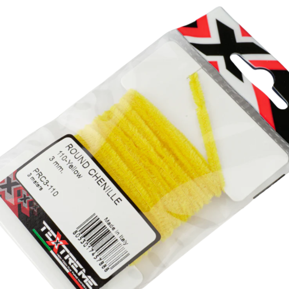 Round Chenille Textreme 3 mm – Volumen perfecto y cuerpos uniformes