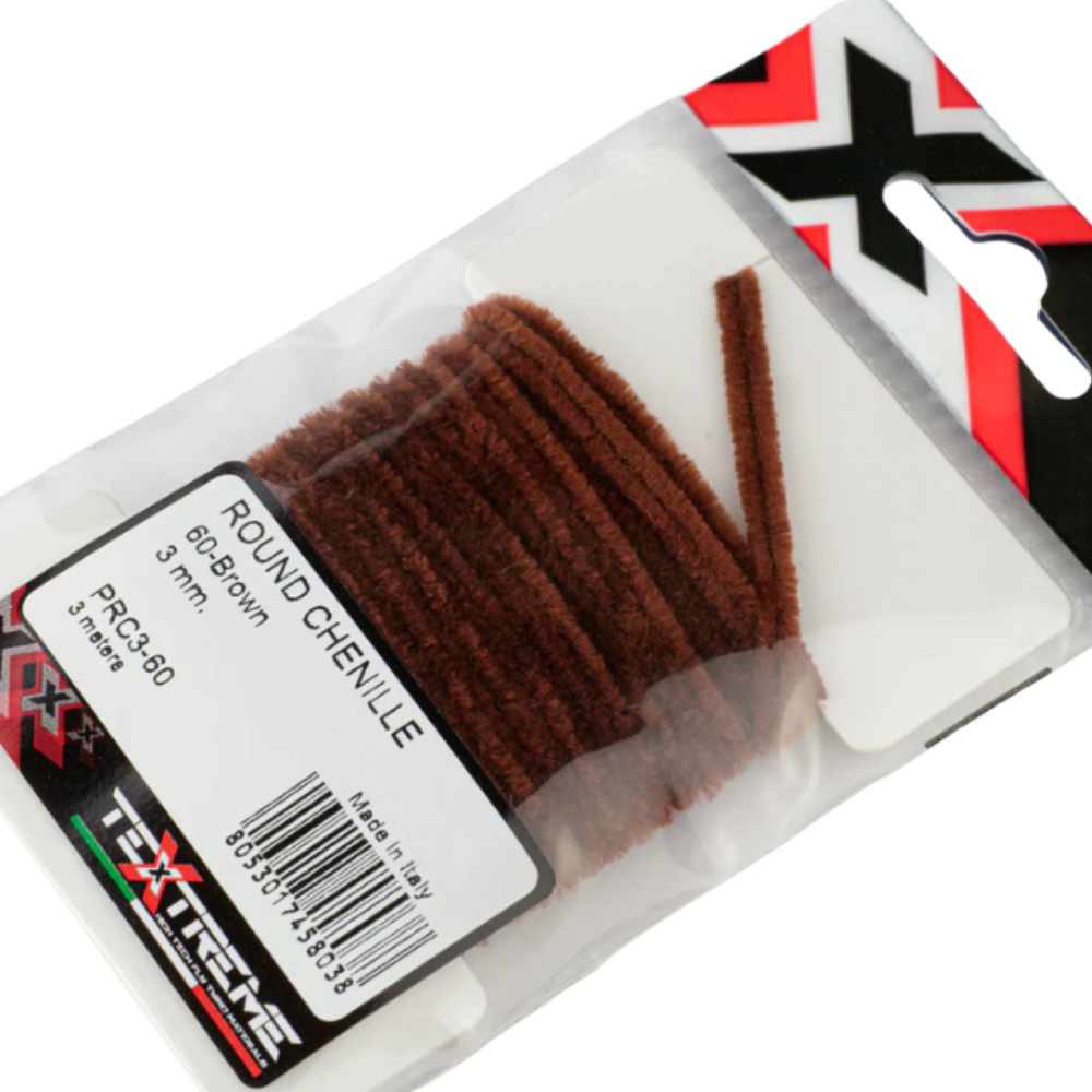Round Chenille Textreme 3 mm – Volumen perfecto y cuerpos uniformes