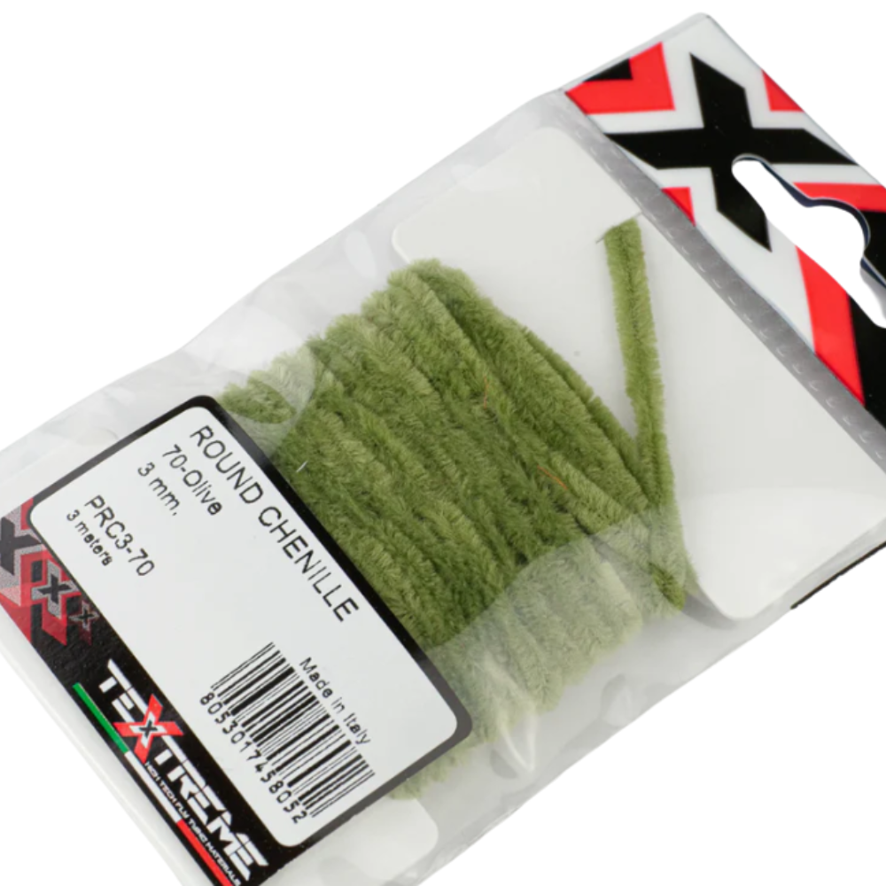 Round Chenille Textreme 3 mm – Volumen perfecto y cuerpos uniformes