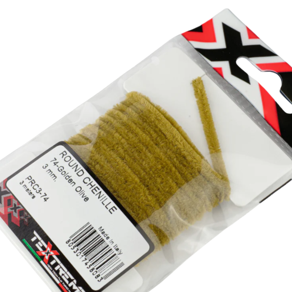 Round Chenille Textreme 3 mm – Volumen perfecto y cuerpos uniformes