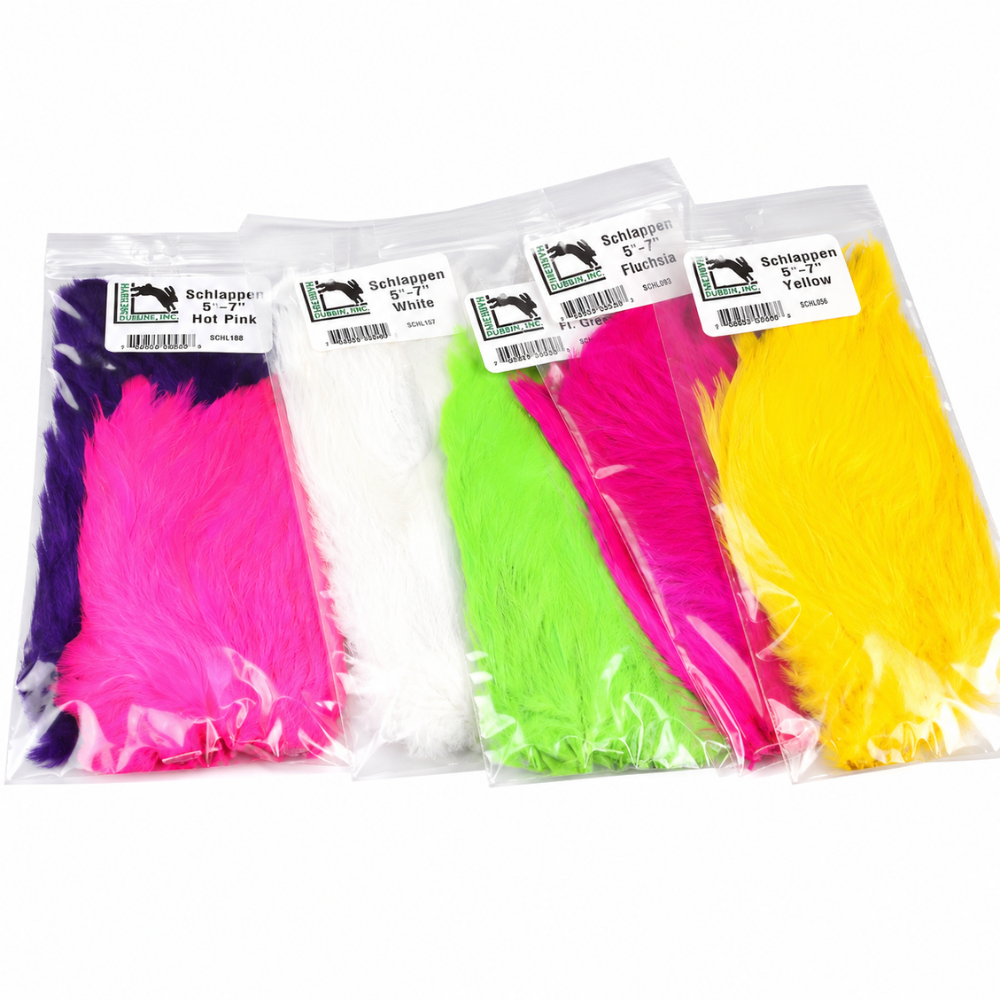 Schlappen 5-7" Hareline – Movimiento extremo para streamers y moscas grandes