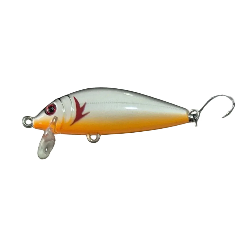 Señuelo Minnow AAA 6 cm / 8 g – Acción realista y alto rendimiento en el sur
