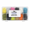 Set 12 Colores Extra Fine Dubbing Cascade – Dubbing Extrafino para Moscas Secas y Patrones Pequeños