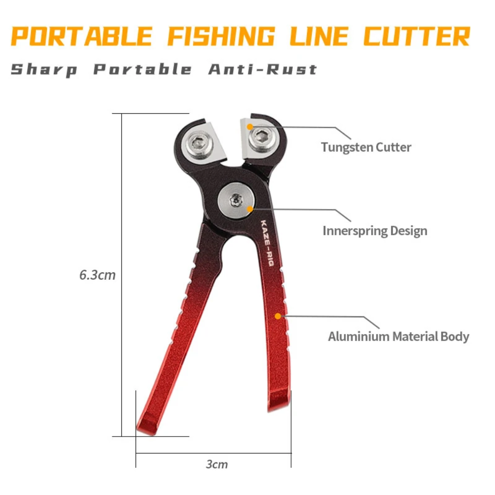 Set Cortador de Línea + Zinger Retráctil Kaze-Rig – Precisión y Rapidez Siempre a Mano