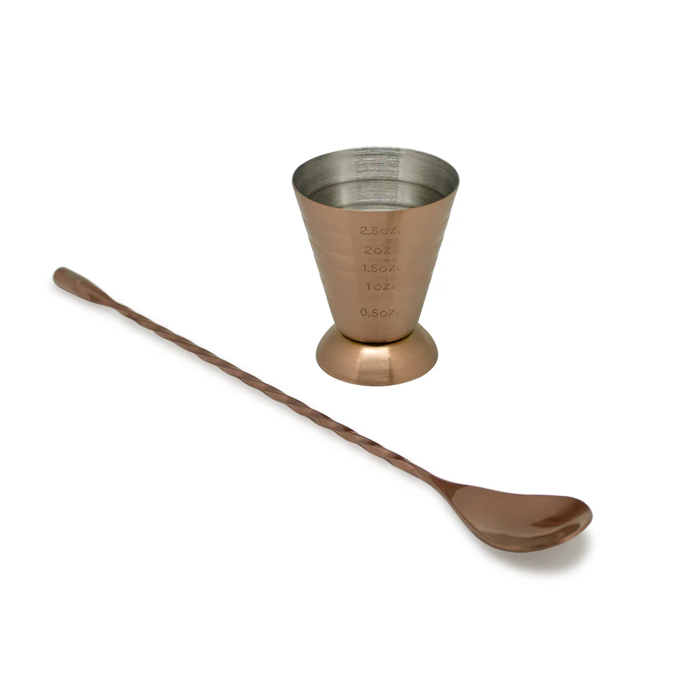 Set Medidor + Cuchara Copper Line Wayu – Precisión y elegancia para cada receta