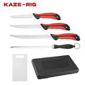 Set de Cuchillos para Filetear Kaze-Rig – Kit Completo para Filetear como un Profesional