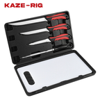Set de Cuchillos para Filetear Kaze-Rig – Kit Completo para Filetear como un Profesional