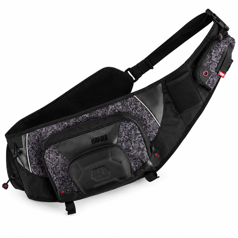 Sling Bag Rapala Urban – Compacto, cómodo y perfecto para pesca urbana