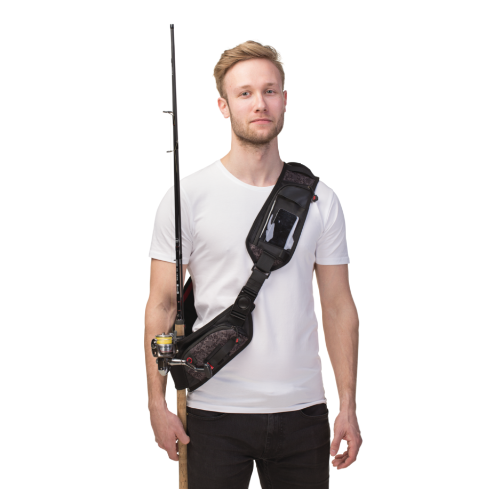 Sling Bag Rapala Urban – Compacto, cómodo y perfecto para pesca urbana