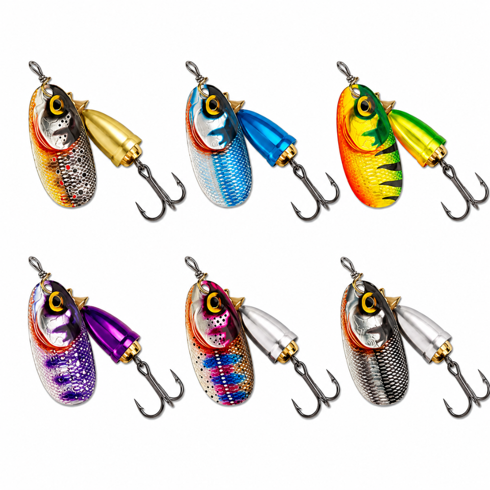 Spinner Blue Fox Vibrax Gilded N°2 – Vibración clásica y máxima efectividad