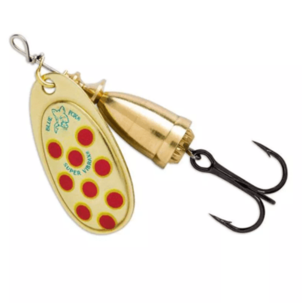 Spinner Blue Fox Vibrax N°2 – Vibración irresistible y clavada precisa
