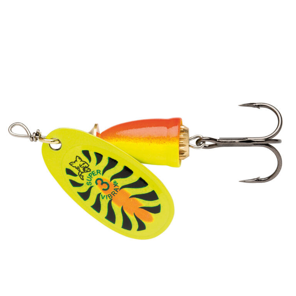 Spinner Blue Fox Vibrax N°3 – Vibración potente y colores que provocan ataques