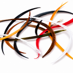 Stripped Goose Biots Hareline – Detalles realistas para ninfas y stoneflies